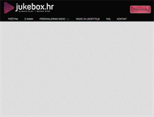 Tablet Screenshot of jukebox.hr